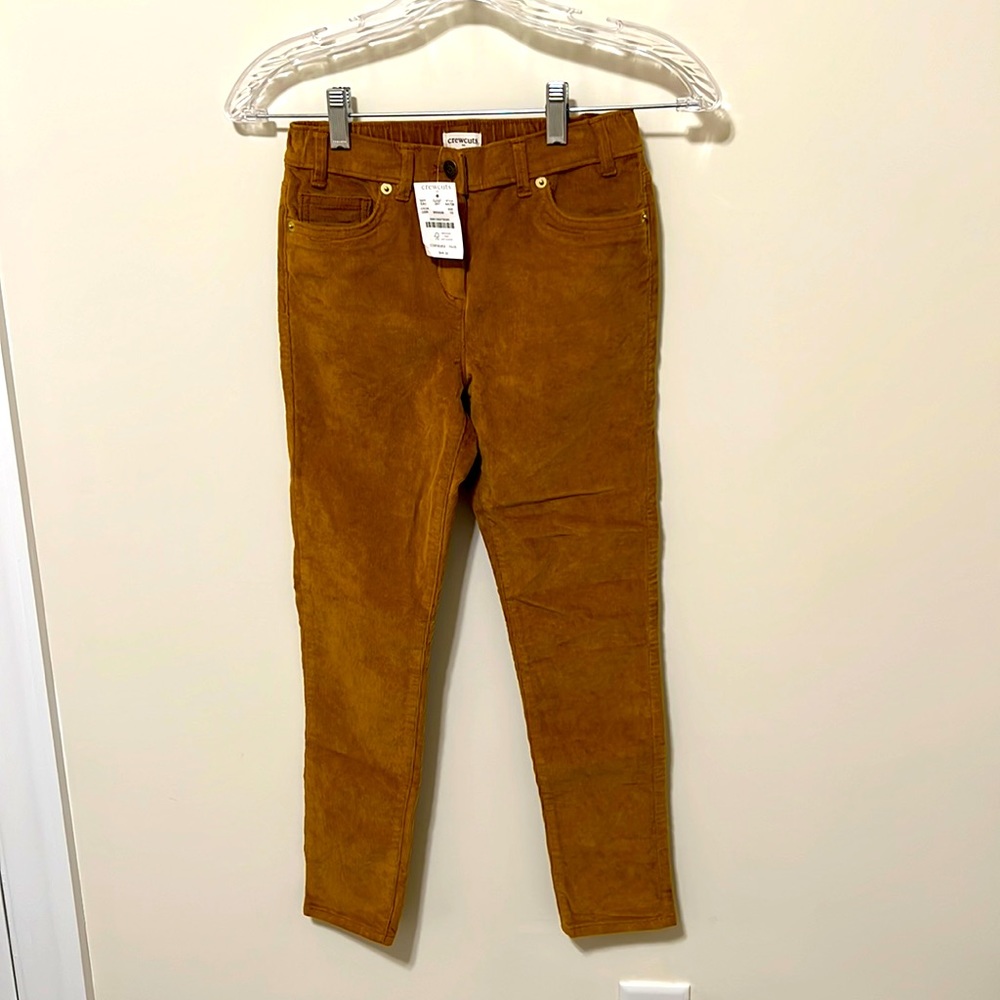 Crewcuts Girl’s Corduroys / Size 10 / Brand NWT / Elastic Waist in Back / Camel